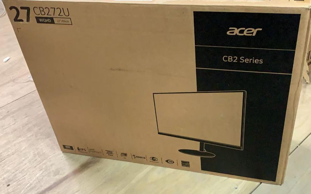 ★Acer スタンダードモニター27インチ　CB272Usmiiprx　WQHD