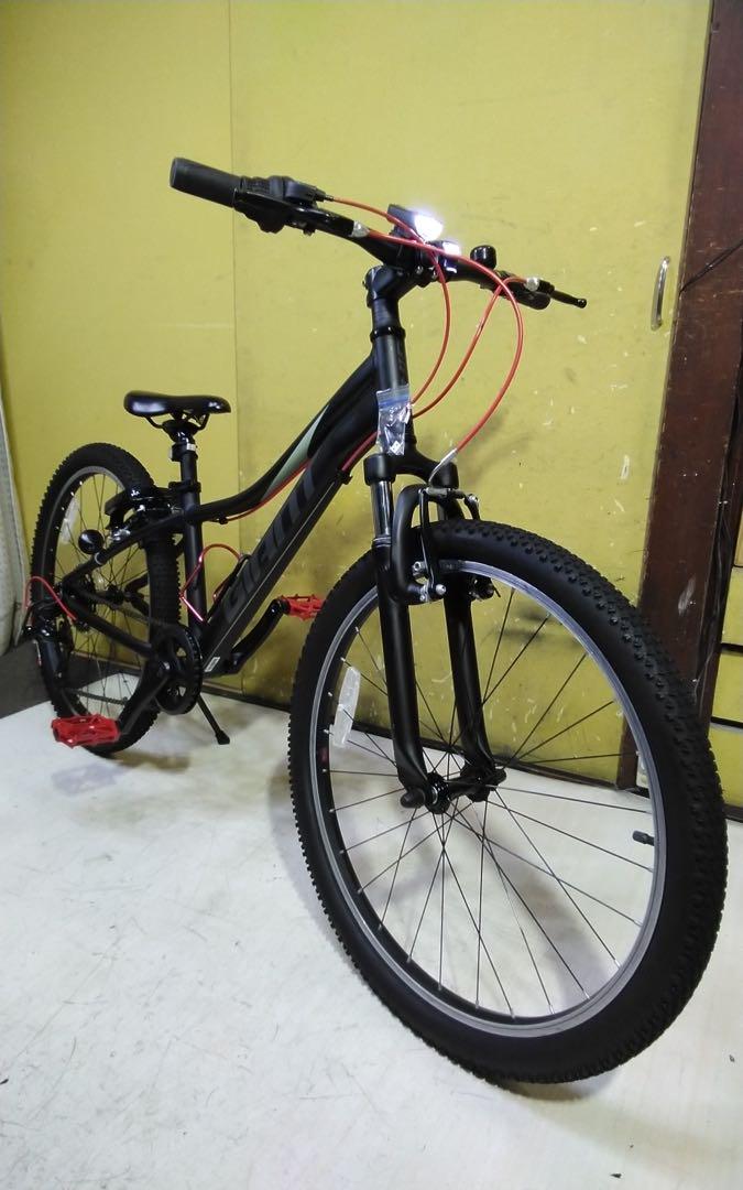 福岡市引取限定/GIANT ジュニアMTBカスタム 24インチ 7段変速 美車
