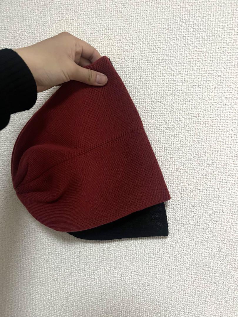 帽子 Alexander McQueen logo-print wool beanie