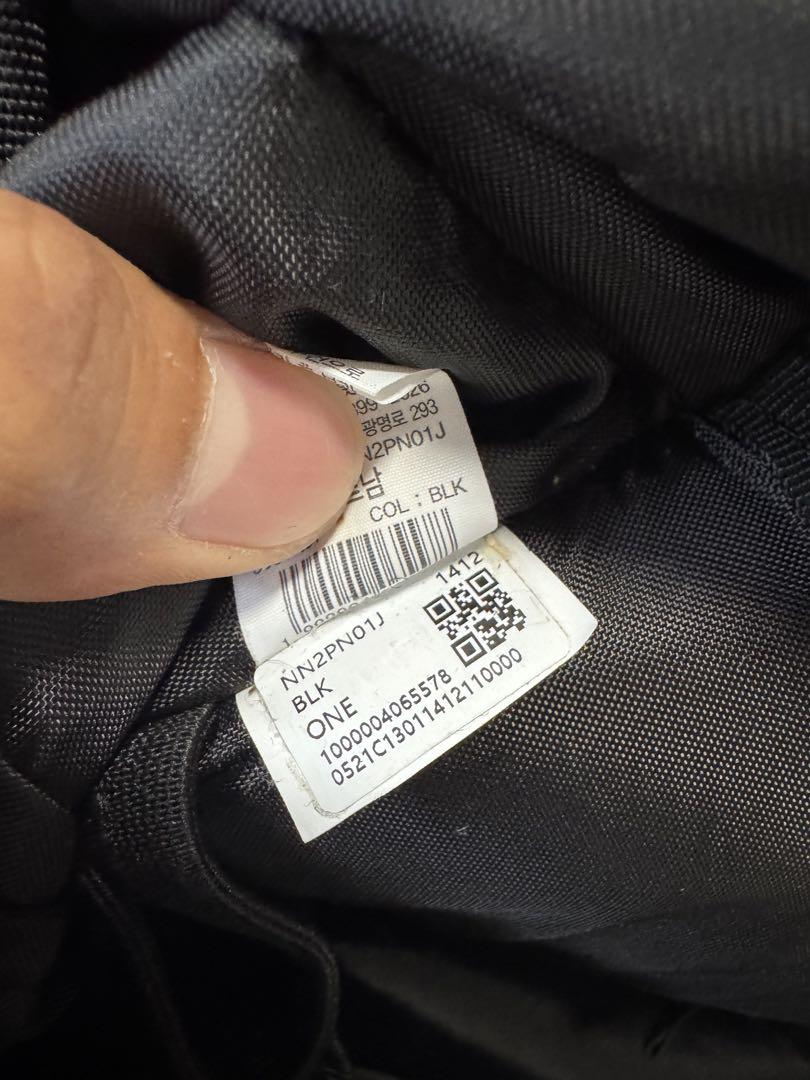 THE NORTH FACE メッセンジャーバッグ ホワイトラベル ブラック 黒