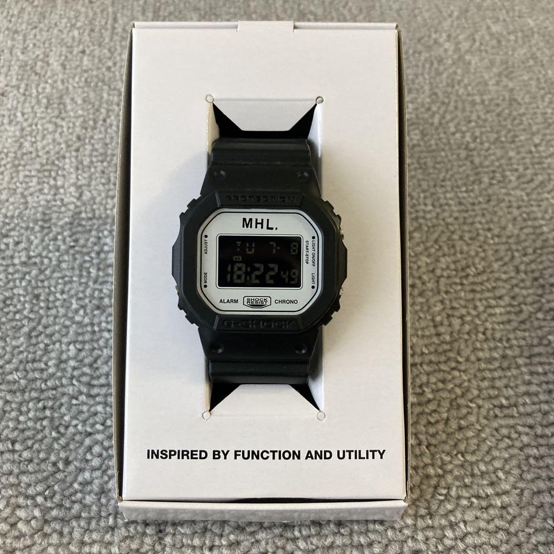 【絶品】 デジタル腕時計 MHL. G-SHOCK ブラック メルカリ - 時計