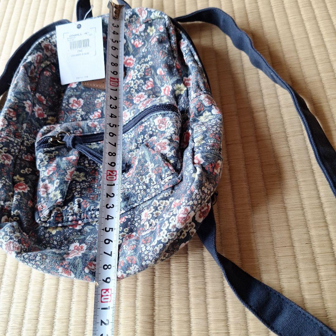 O'NEILL VALLEY MINI フラワープリントリュック