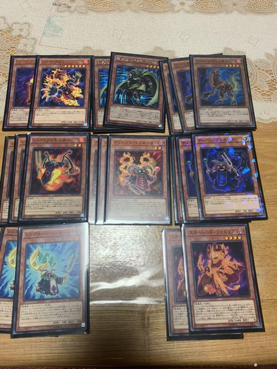 SALE本物保証 遊戯王 40枚 EX 15枚 CgG0N-m24067796574 レッドデーモンズドラゴン デッキ 高評価好評
