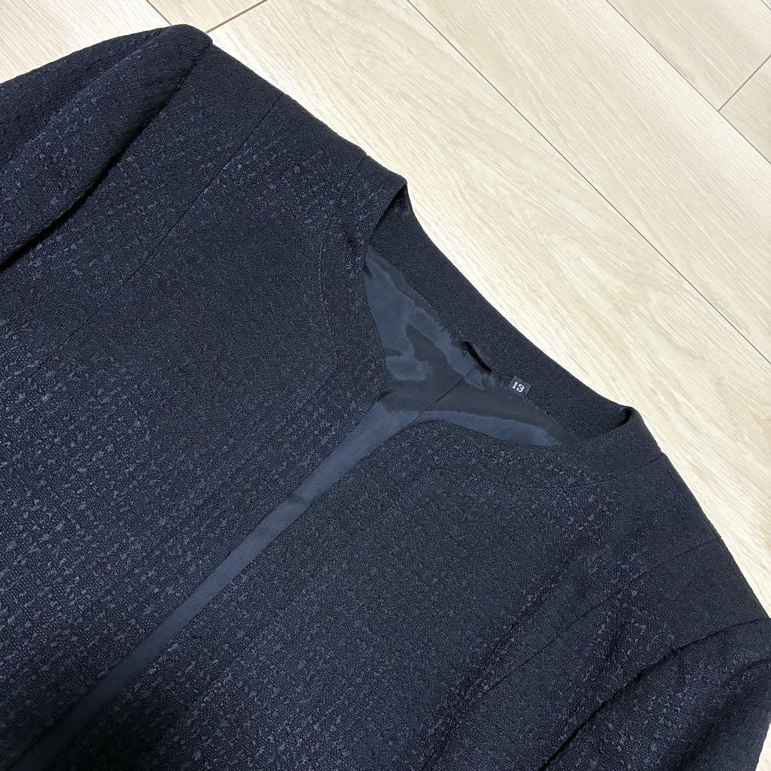 極美品✨東京イギン 希少 13号 高級 ブラックフォーマル
