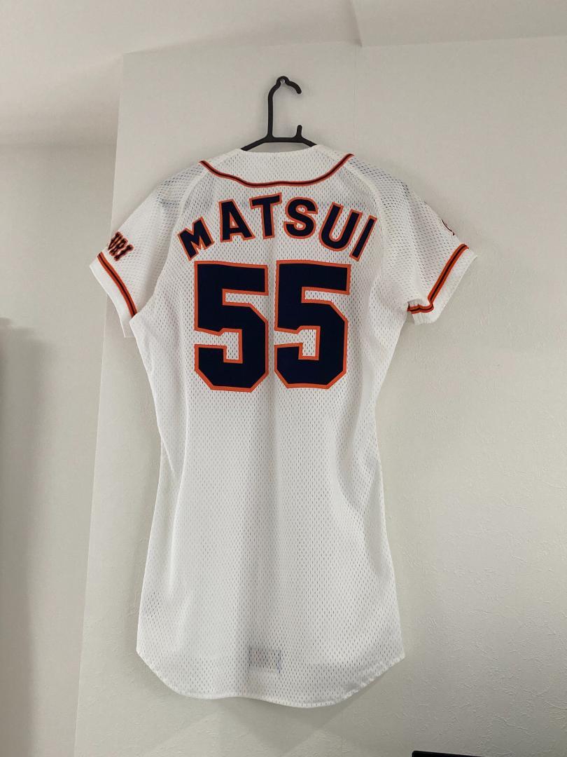 読売ジャイアンツ　松井秀喜 選手　背番号５５　ユニフォーム