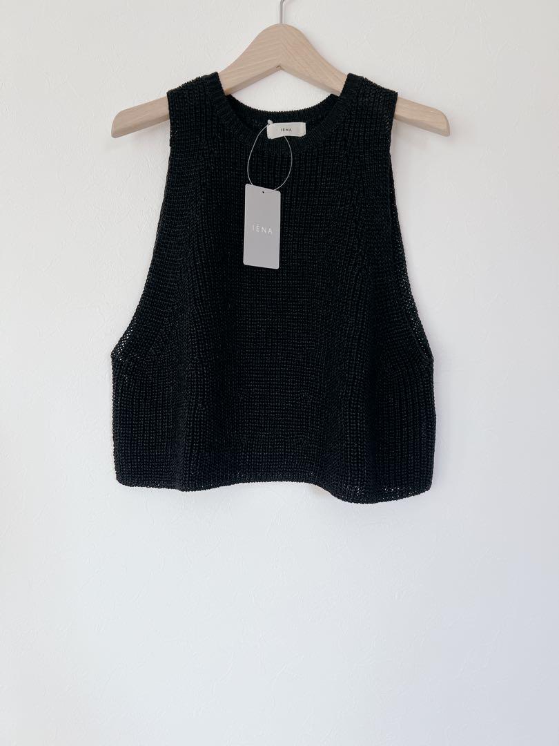 イエナ　クロップドニットベスト IENA（イエナ）の「クロップドニットベスト（ベスト）」 - WEAR