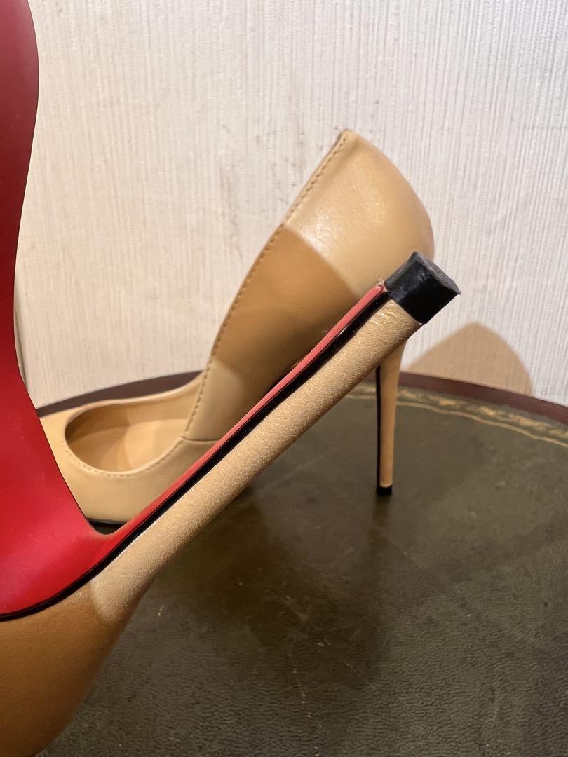 最終値下げ　Christian Louboutin ベージュ ハイヒール