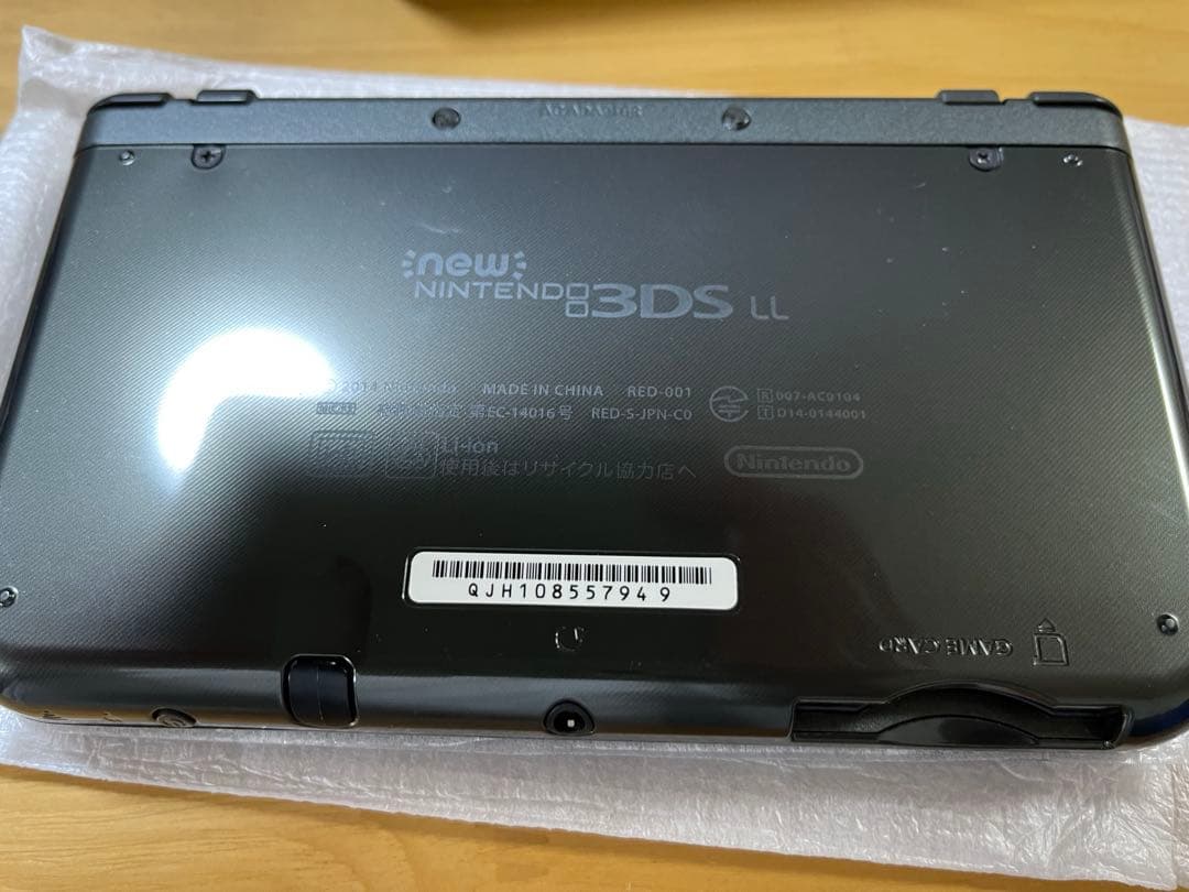 newニンテンドー3DSLLメタリックブラック