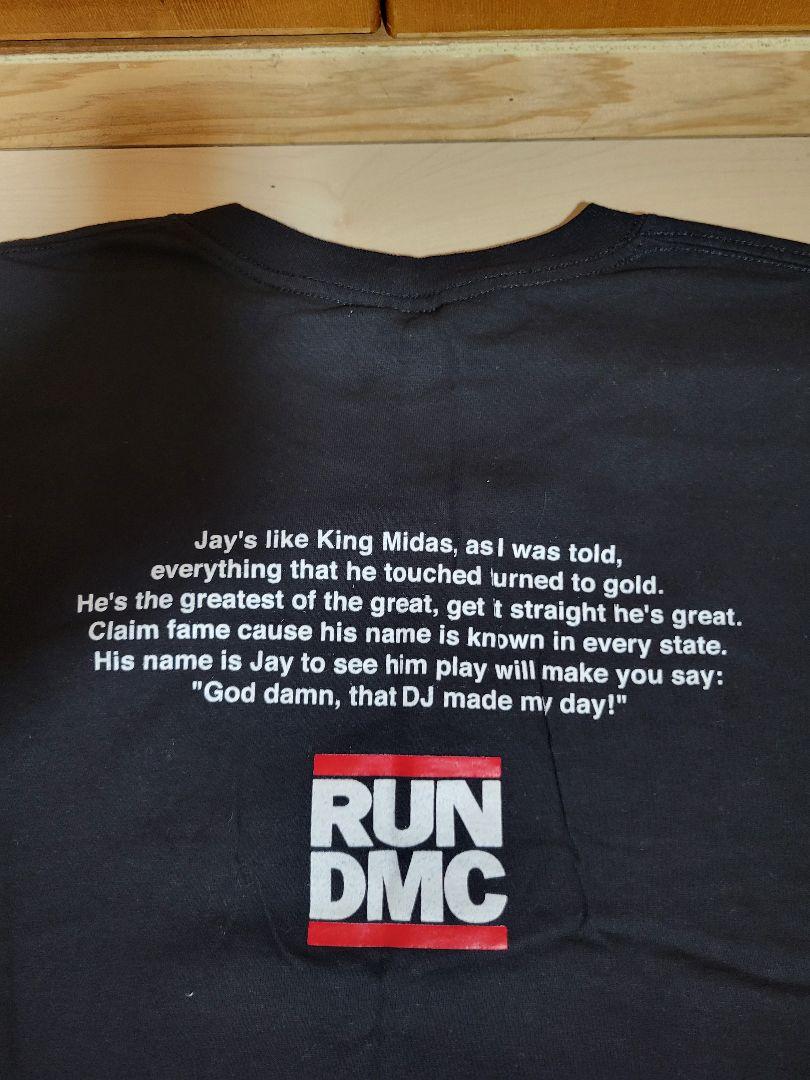JAM MASTER JAY (RUNDMC) 追悼Tシャツ XL