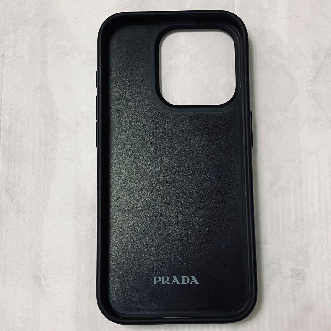 正規品【PRADA プラダ】三角ロゴ iPhone15pro スマホケース PRADA - プラダ PRADA iPhone 15 Proケース 三角ロゴ