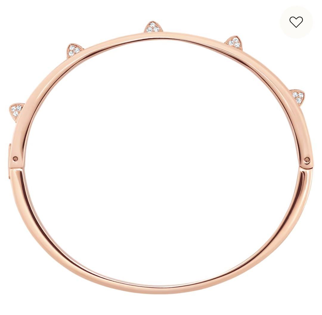 SWAROVSKI Prosperity バングル ローズゴールド コウモリ Prosperity Multi-Colored Rose-Gold Tone Plated Bangle