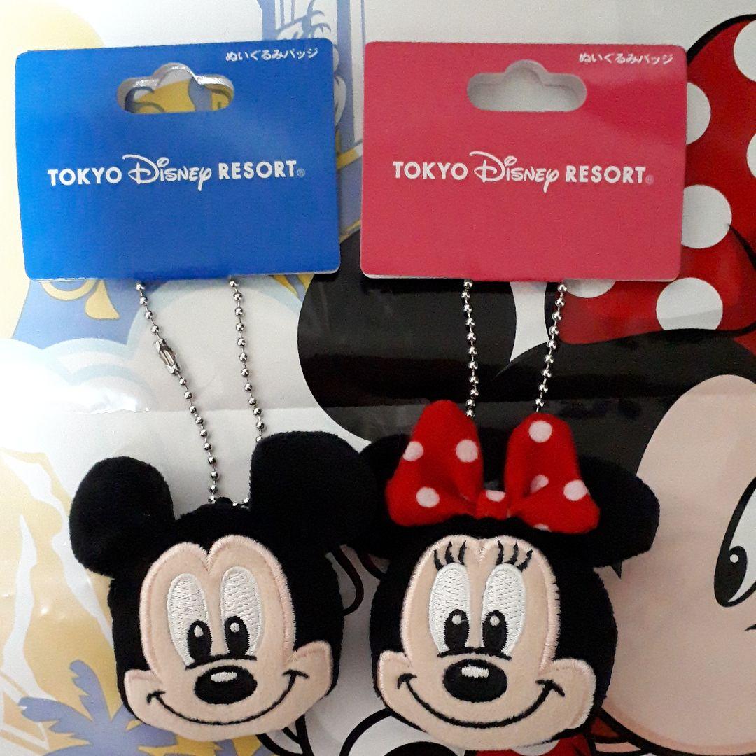 値下げ 新品未使用 ディズニーリゾート限定 ミッキー ミニーぬいぐるみバッジ Shop At Mercari From Japan Buyee Bot Online