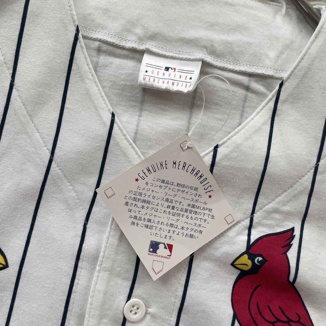 タグ付き　Cardinals Budweiser 大リーグ　ゲーム　シャツ