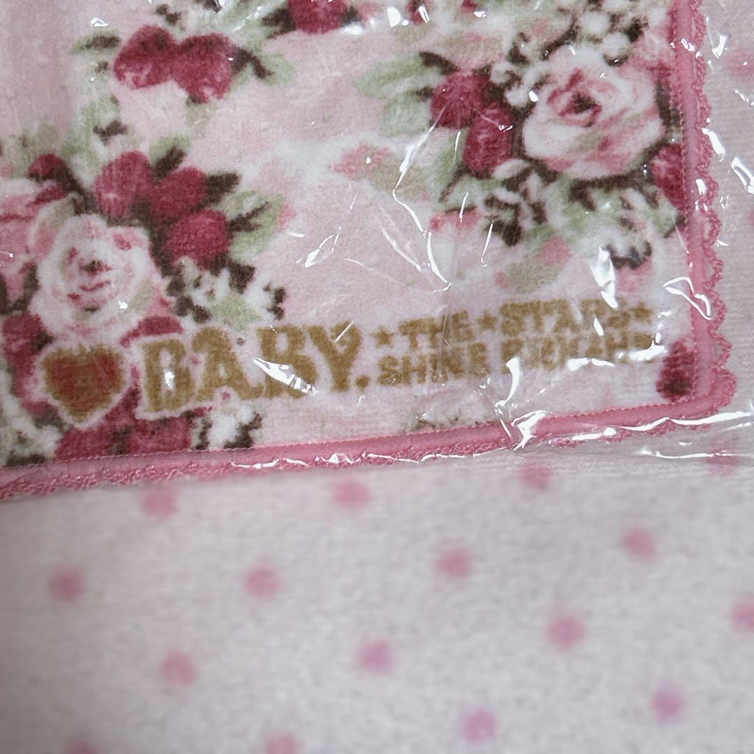 【新品・未使用】シュガーブーケ柄タオルハンカチ BABY,THE STARS SHINE BRIGHT - BABY♪シュガーブーケ柄ハンカチ