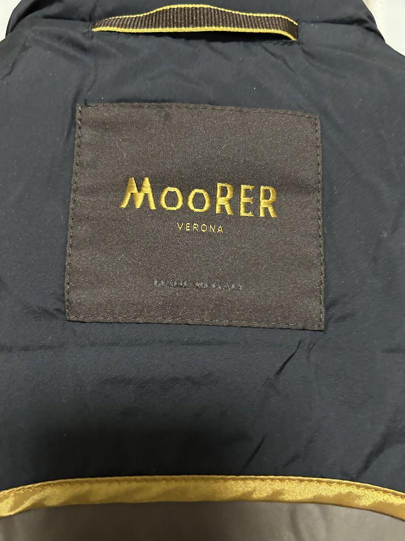 美品　MOORER ダークネイビーダウンベスト　値下げ