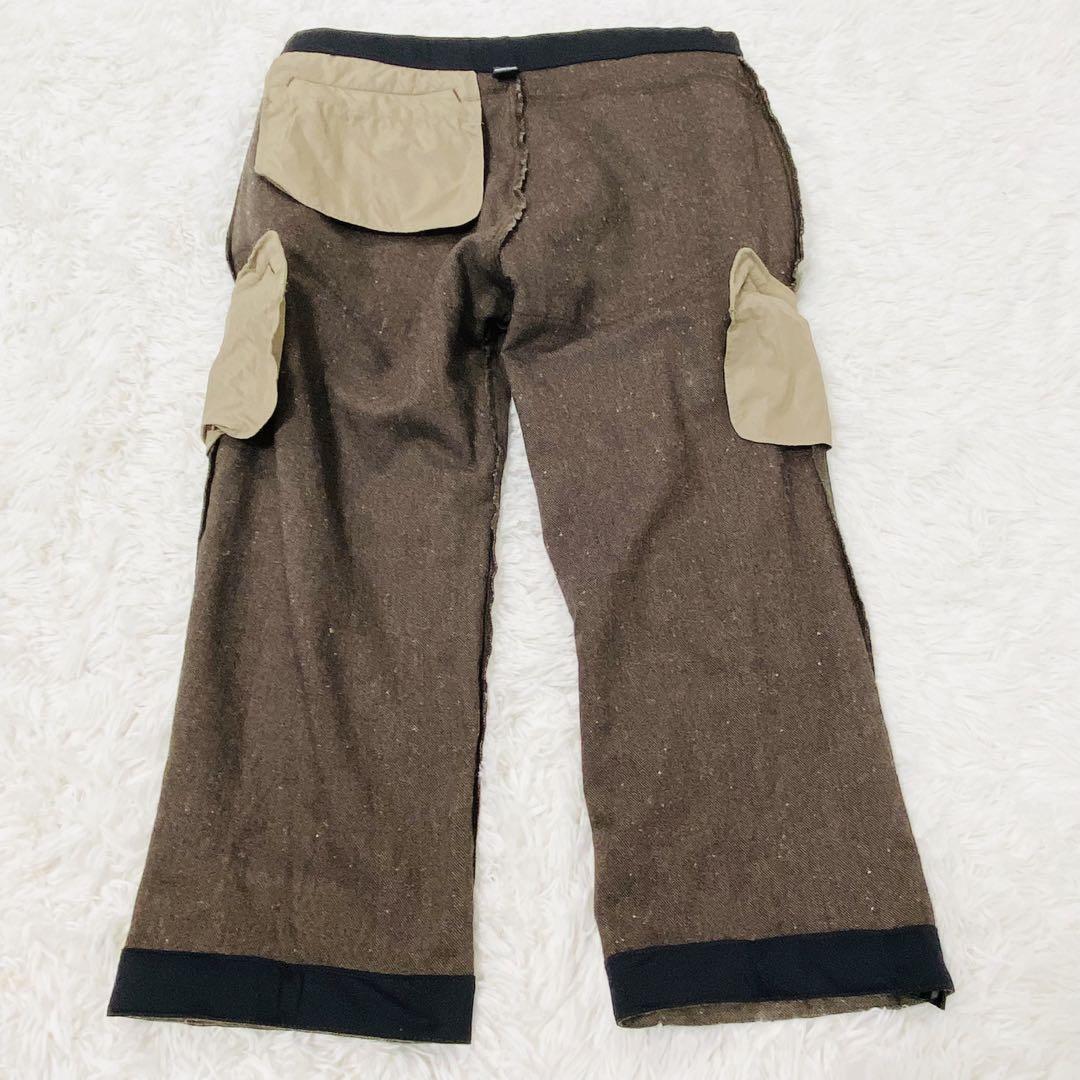 ◆美品　モンベル　ウールトレッキングニッカ 保温　ブラウン　L
