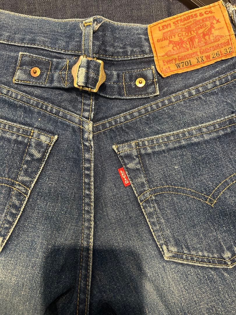 リーバイス　Levis 701xx モンローデニム　シンチバック　W26 L32