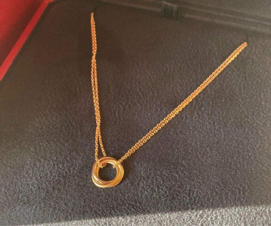 カルティエ トリニティネックレス カルティエ トリニティネックレス