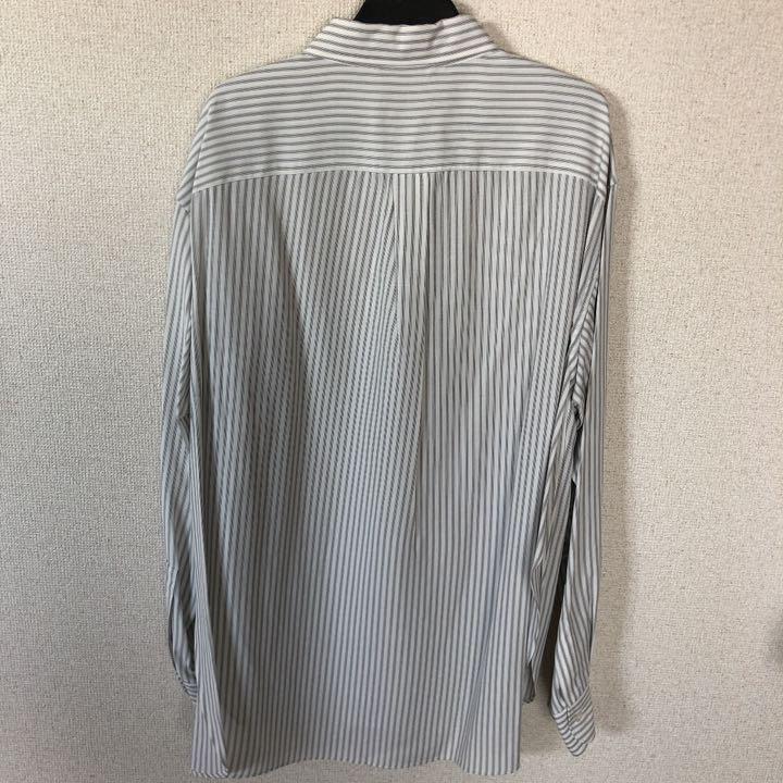 得価HOT LIDNM リドム VISCOSE STRIPE SHIRT ストライプシャツ 9QwsX-m24091036143 低価品質保証