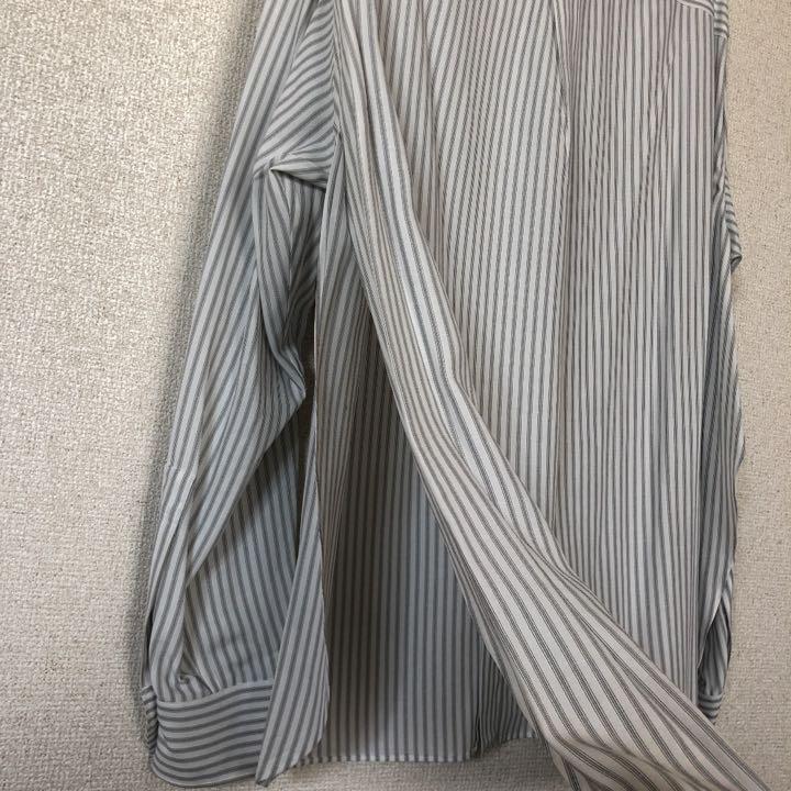 得価HOT LIDNM リドム VISCOSE STRIPE SHIRT ストライプシャツ 9QwsX-m24091036143 低価品質保証