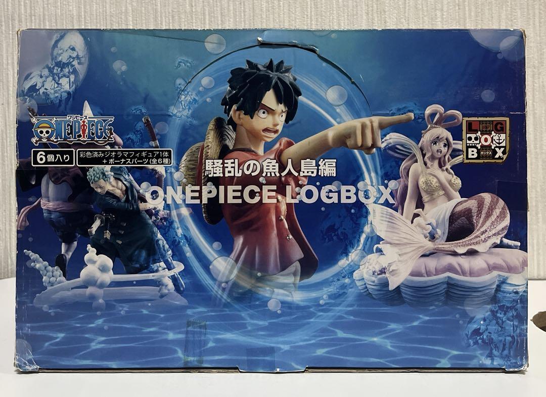 ONE PIECE LOGBOX 騒乱の魚人島編 全6種 aセット 内袋