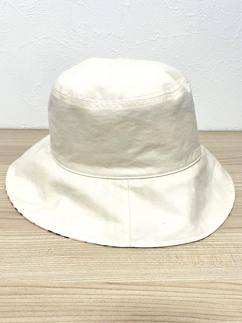 BURBERRY バケットハット　リバーシブル　ピンク　ノバチェック