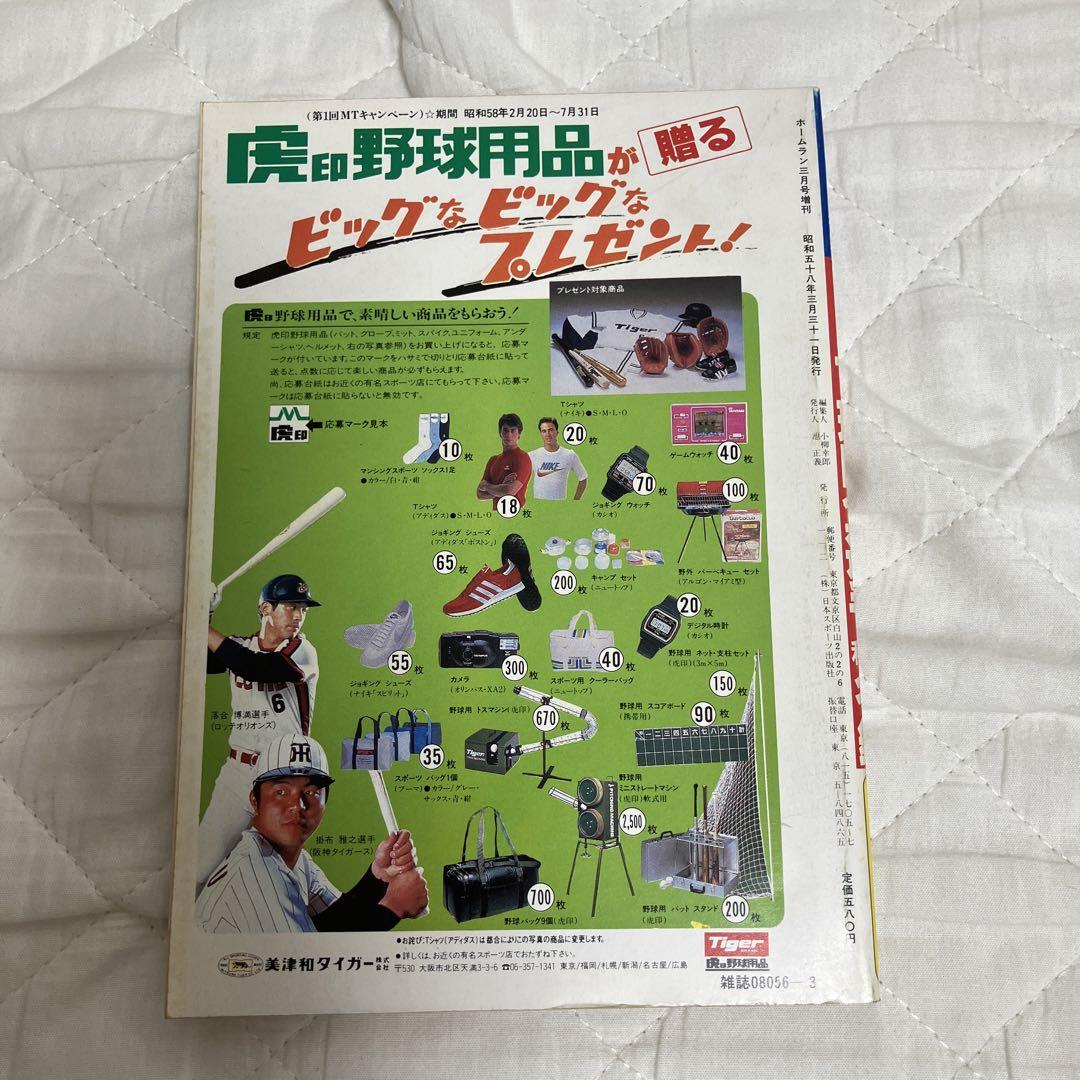 1983 プロ野球 12球団全選手百科名鑑 日本スポーツ出版社