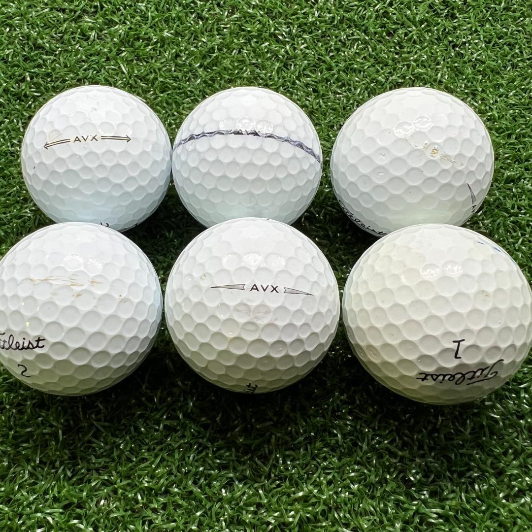 A07】Titleist AVX 白 年式混合 ロストボール 24球 - メルカリ