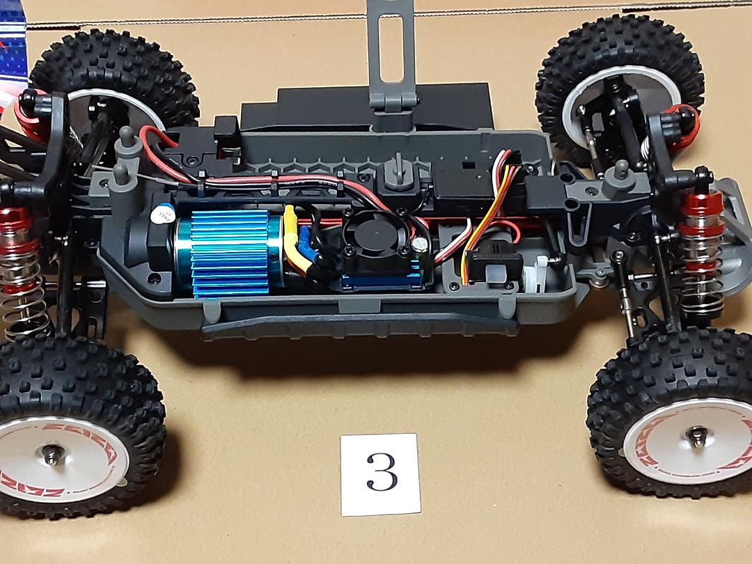 【ジャンク新品】WLtoys 124008 3S 2000mAh ブラシレス ③
