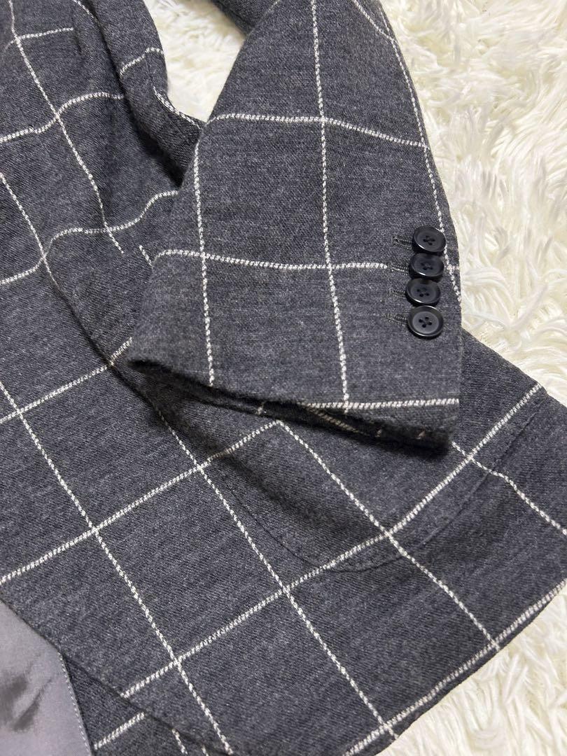 トゥモローランド　カシミヤ混　シルク混　テーラードジャケット