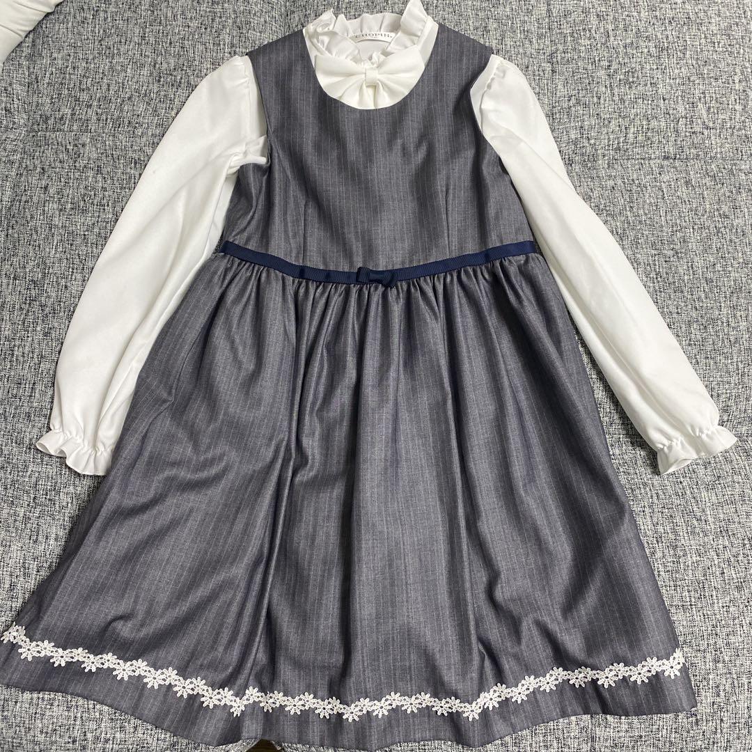 新品未使用　ショパン　ワンピースセットアップ　130