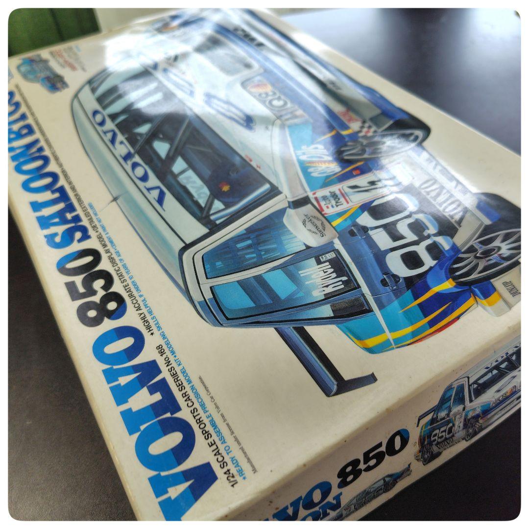 【レア未組立】タミヤ 1/24 ボルボ 850 サルーン BTCC プラモデル
