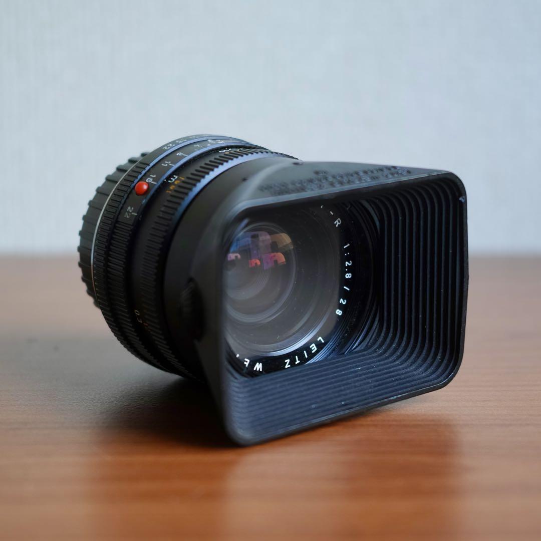 ニコンFマウント改 ライカ エルマリートR 28mm F2.8 広角レンズ
