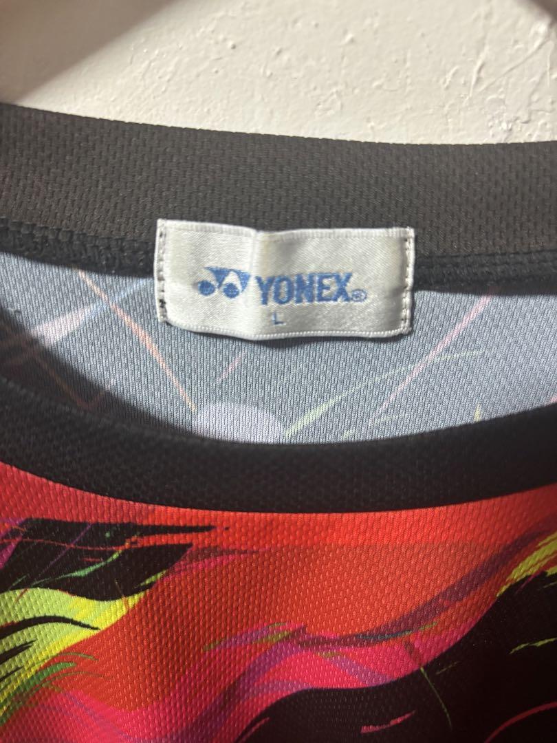 【限定品】インターハイ　YONEX バドミントンシャツ Lサイズ