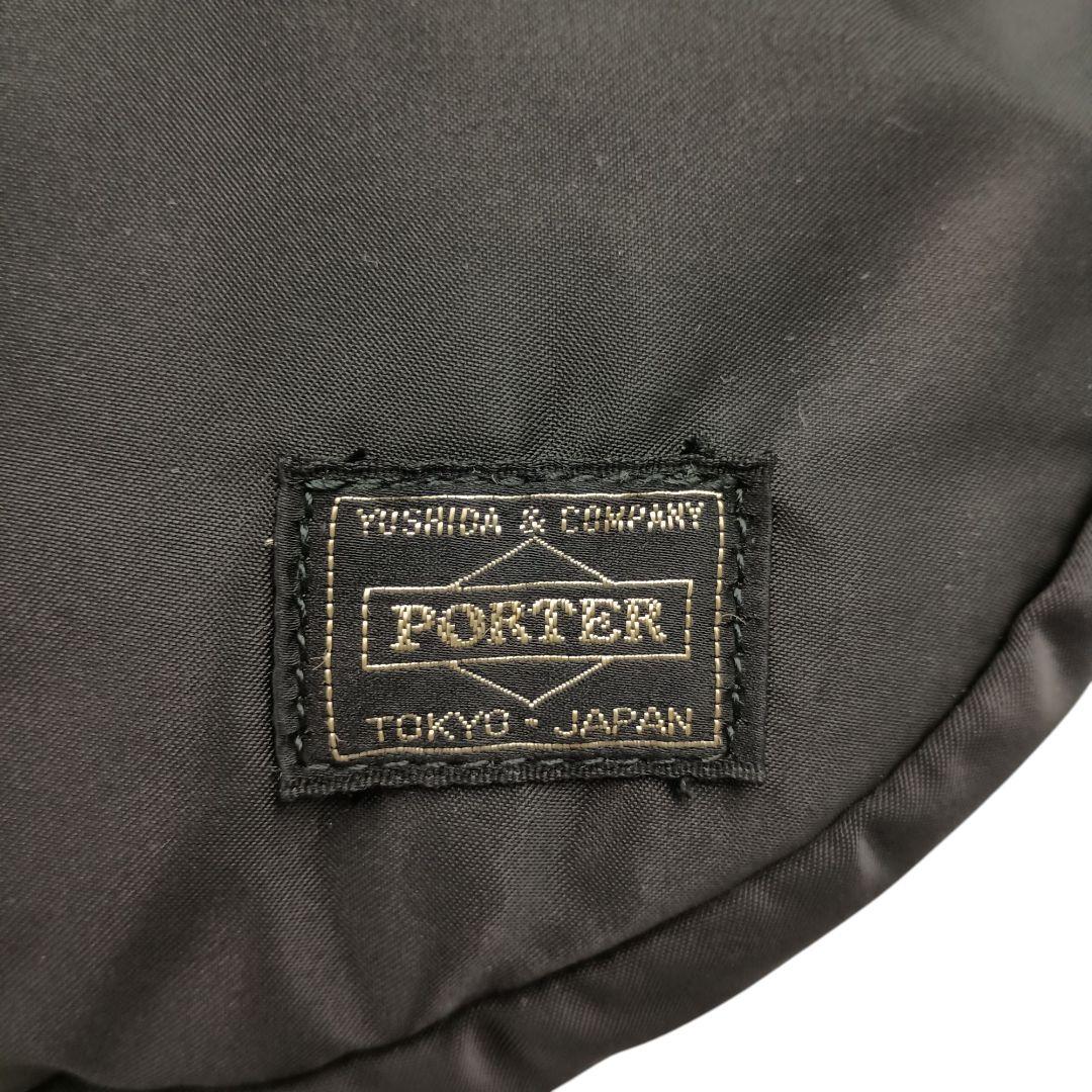 PORTER ポーター タンカー ショルダーバッグ ハーフムーン ブラック