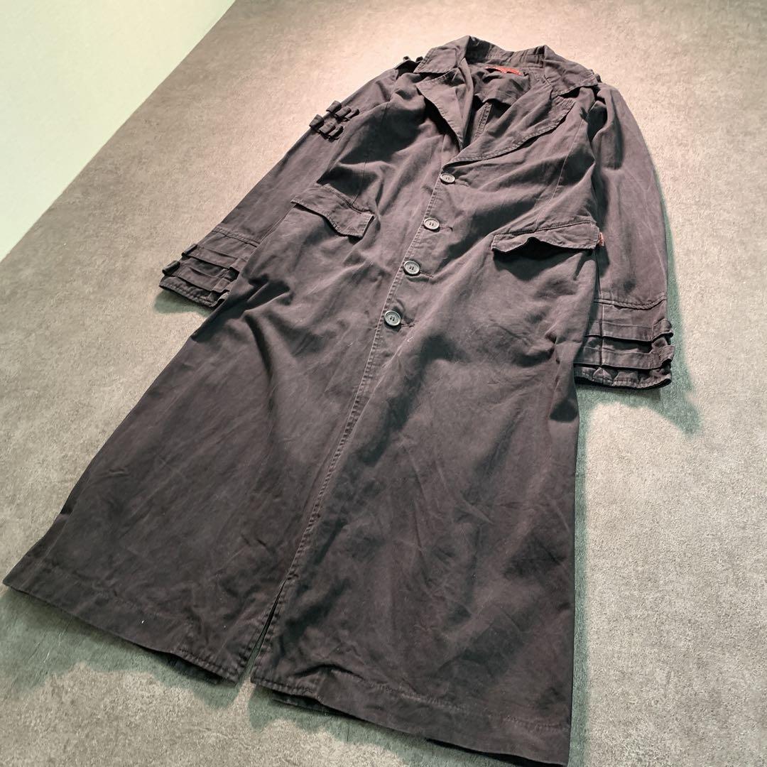 【TRIPP nyc】チェスターコート　コットン　古着 used 6TKO1