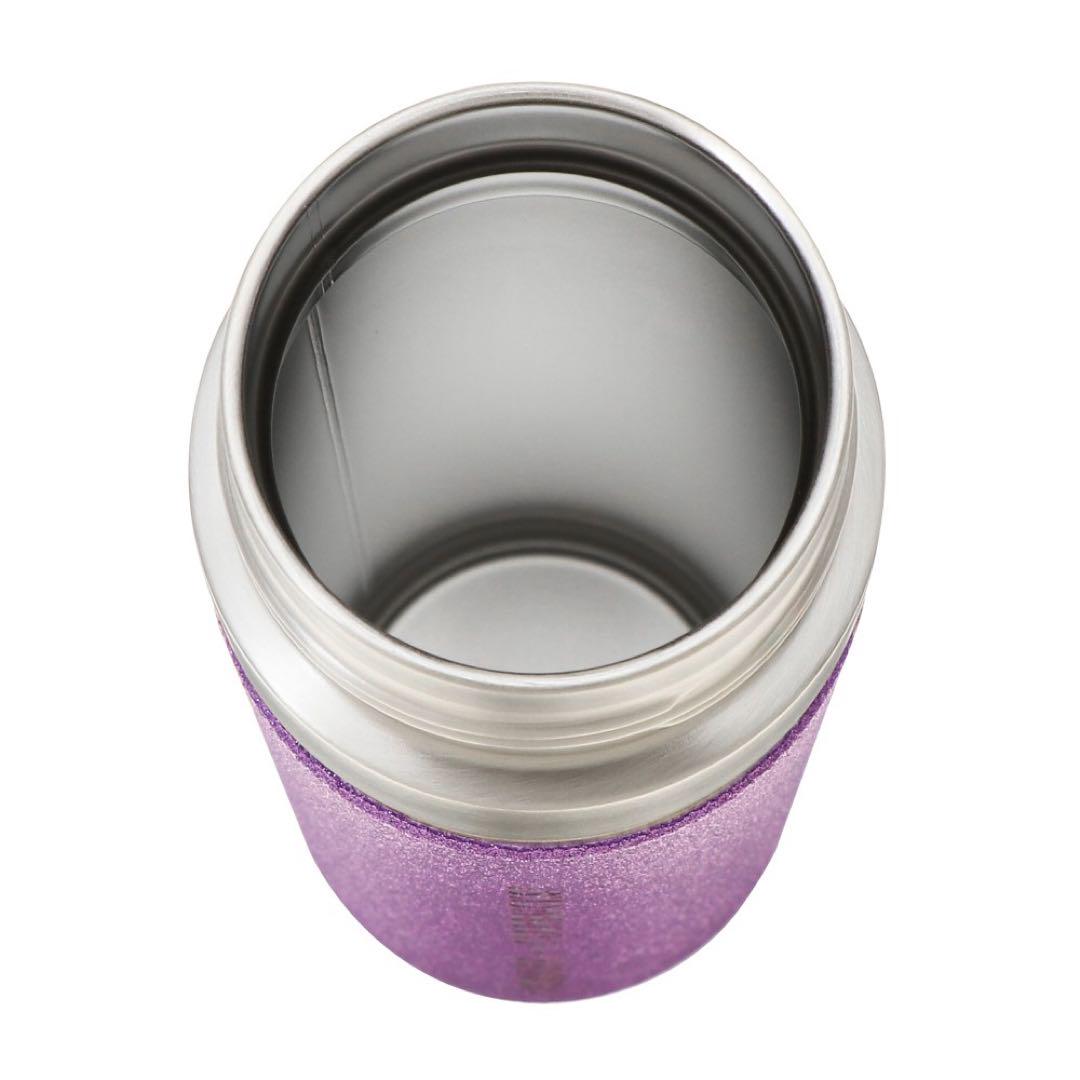 スターバックス　ステンレスボトルSTANLEYグリッターパープル473ml