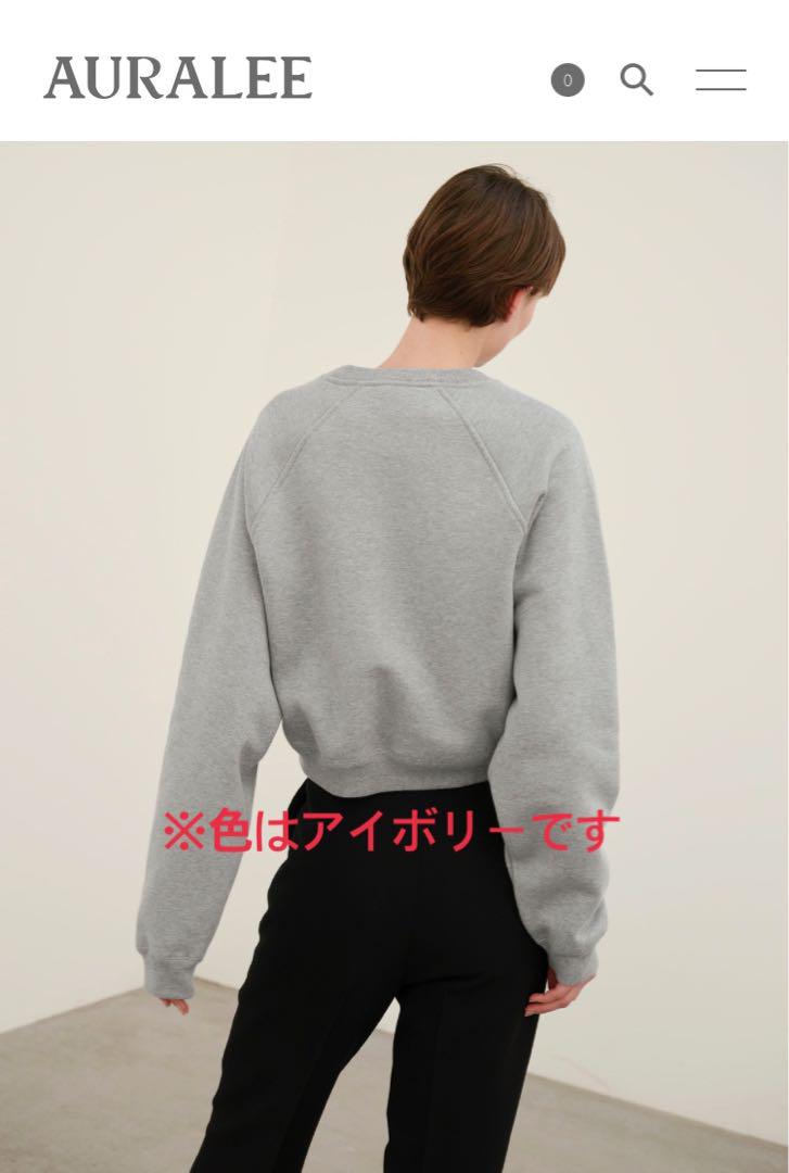 AURALEE オーラリー HIGH COUNT HEAVY SWEAT P/O