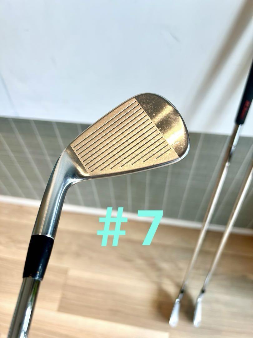 コブラ KING TOURアイアン 7本セット (#5-#9、PW、GW)