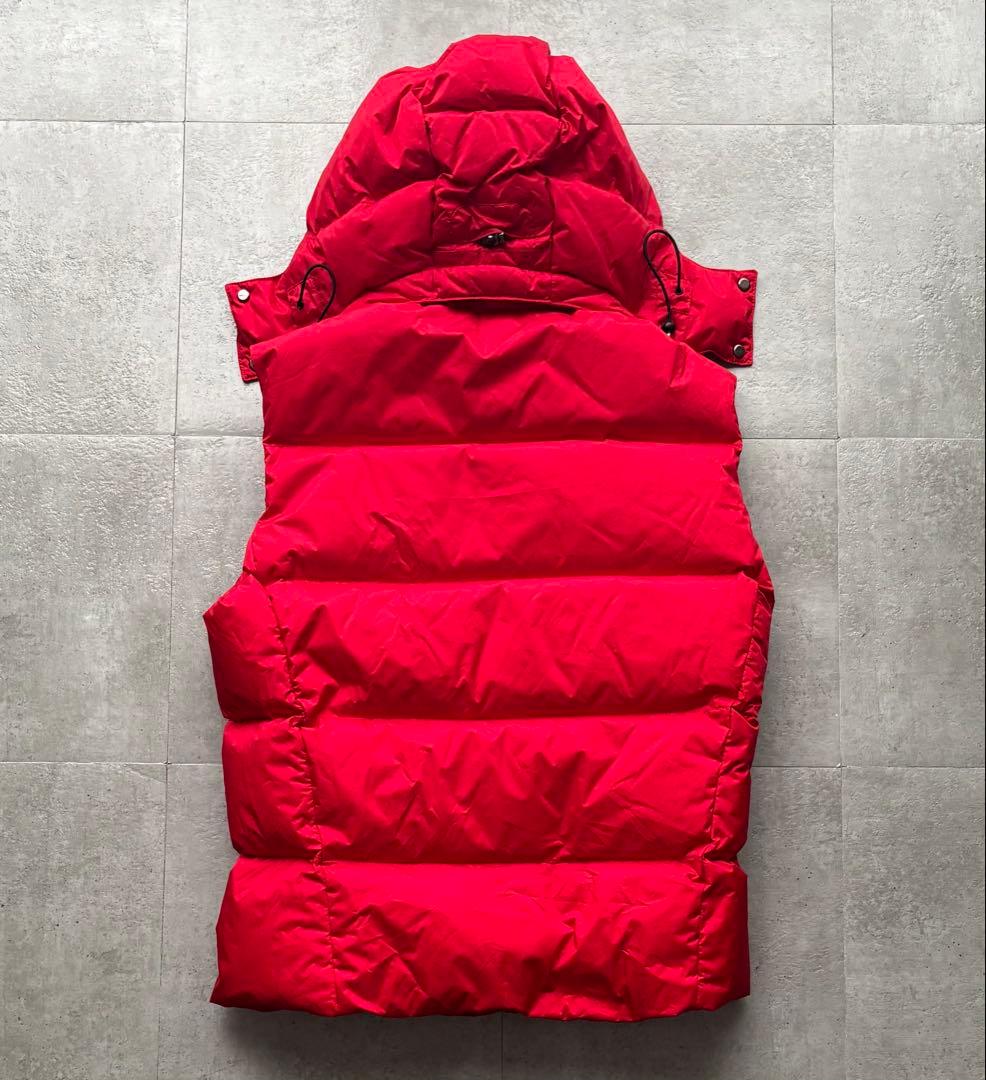 ポロラルフローレン 刺繍ロゴ ビッグポニー ダウンベスト 赤　 XSサイズ ポロラルフローレン 刺繍ロゴ ビッグポニー ダウンベスト 赤 XSサイズ