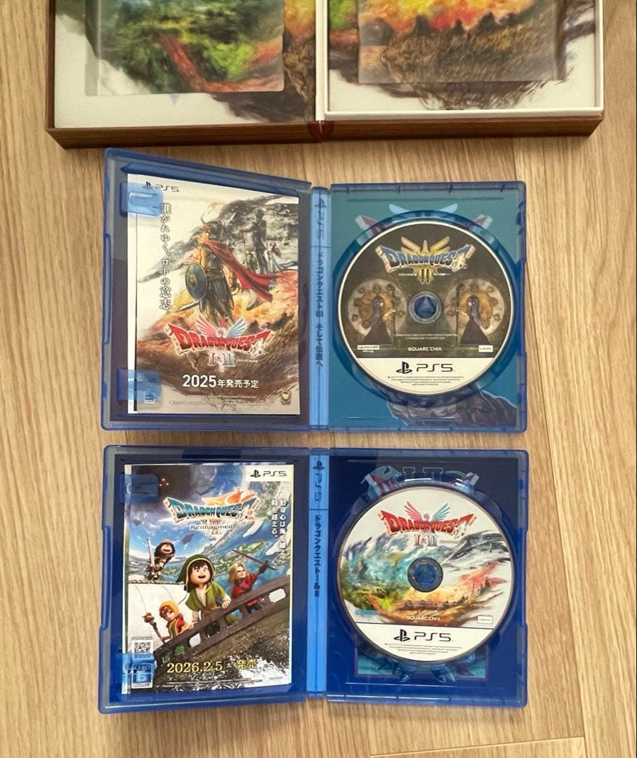 【ソフト付】 PS5 ドラゴンクエストⅠ&Ⅱ Ⅲブック型収納ボックス 【ソフト付】 PS5 ドラゴンクエストⅠ&Ⅱ Ⅲブック型収納ボックス