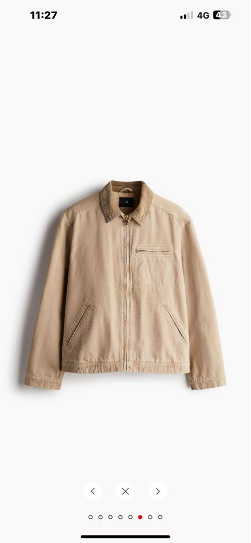 レギュラーフィット コーデュロイカラーデニムジャケットjacket denim