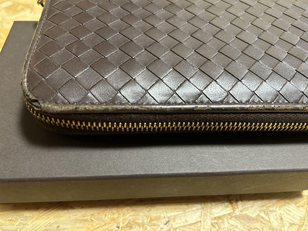 BOTTEGA VENETA 長財布 ブラウン