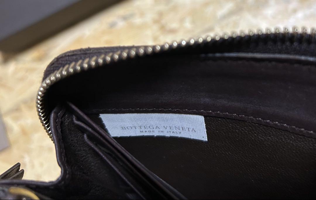 BOTTEGA VENETA 長財布 ブラウン