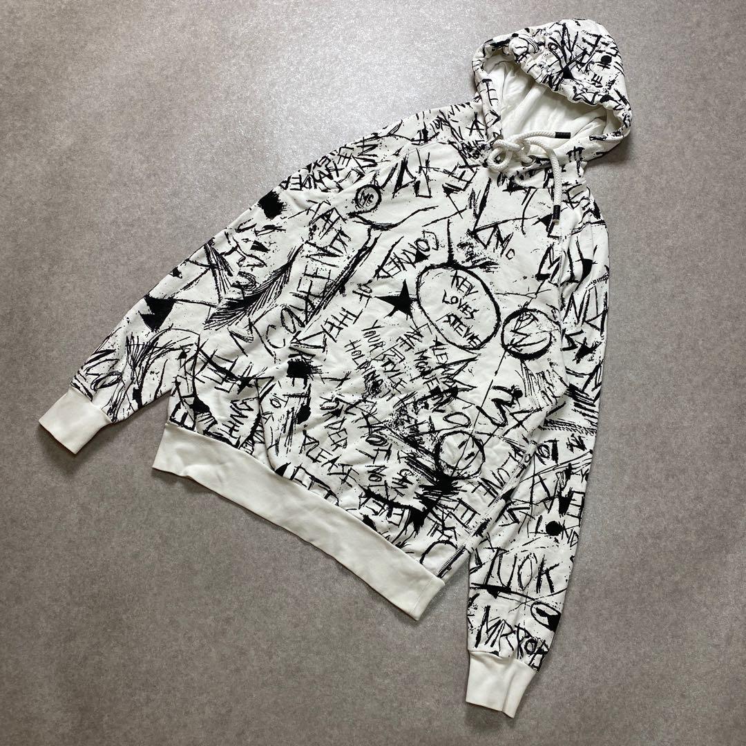 本物品質の アレキサンダーマックイーン パーカー フーディー 総柄