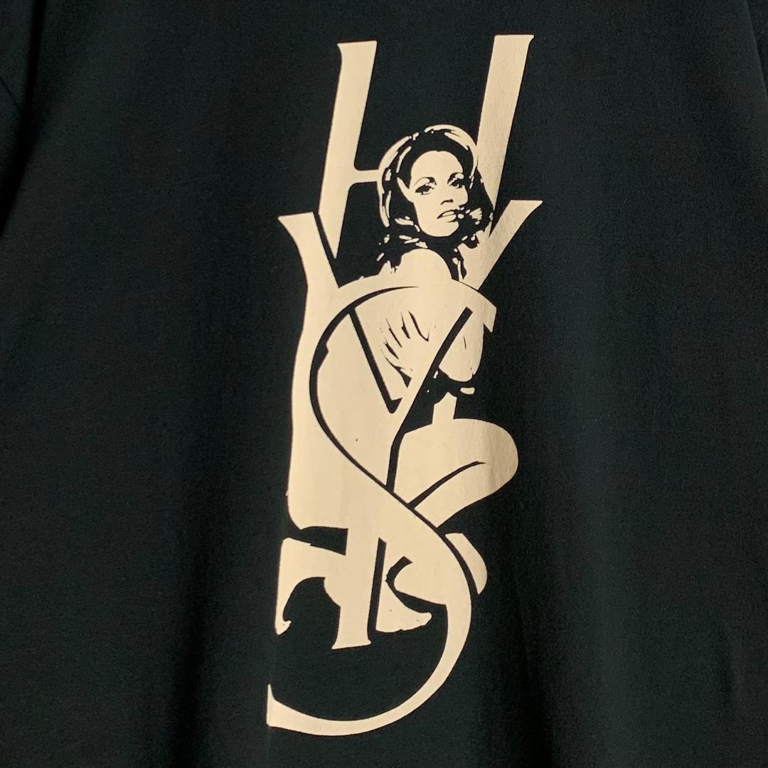 【美品・最高デザイン】ヒステリックグラマー☆ヒスガールロゴ入りTシャツ/2568