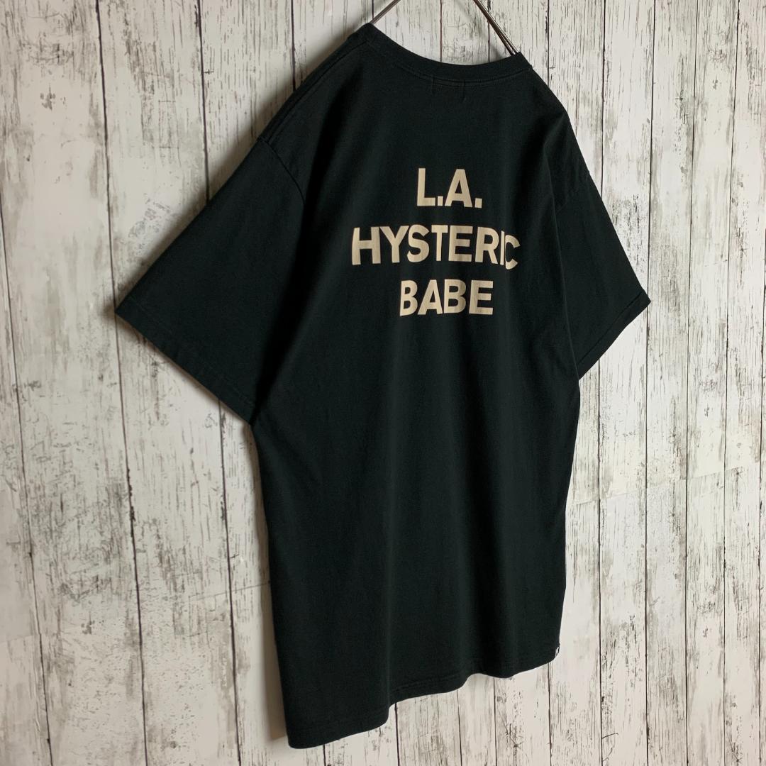 【美品・最高デザイン】ヒステリックグラマー☆ヒスガールロゴ入りTシャツ/2568
