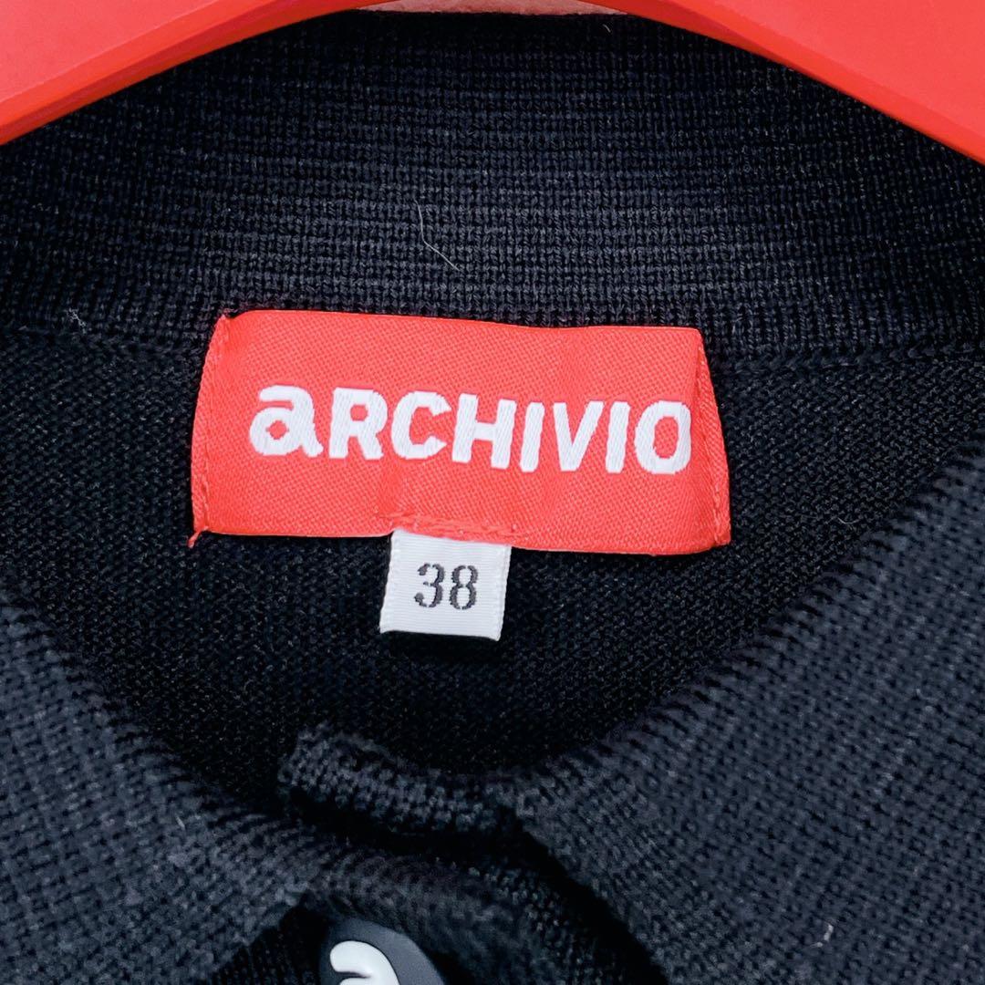 【25FW新品未使用 アルチビオ】ポケットデザイン半袖ポロニット38号 【25FW新品未使用 アルチビオ】ポケットデザイン半袖ポロニット38号