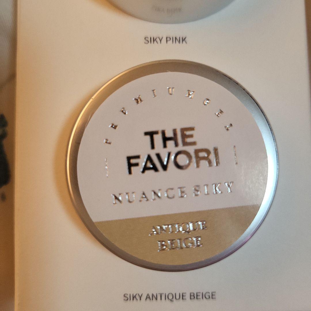 FAVORI ニュアンスメタリックシルキー♡未開封　お値下げ不可