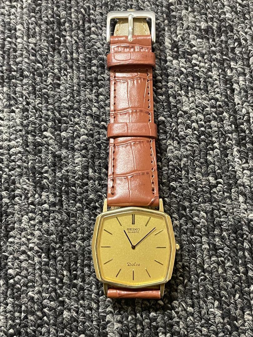 電池新品/セイコー　DOLCEメンズ時計